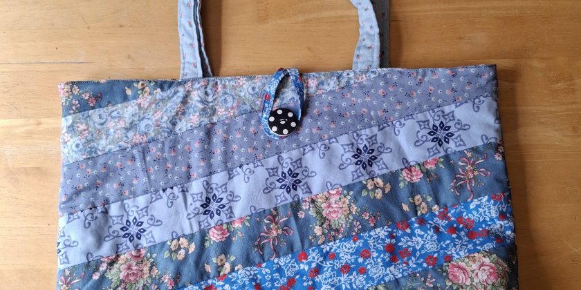 Handmade Quilted Tote Bag