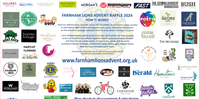 Over 100 Prizes!