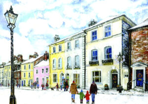 ** Star Prize ** Castle Street at Christmas original