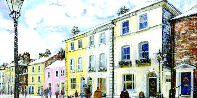 ** Star Prize ** Castle Street at Christmas original