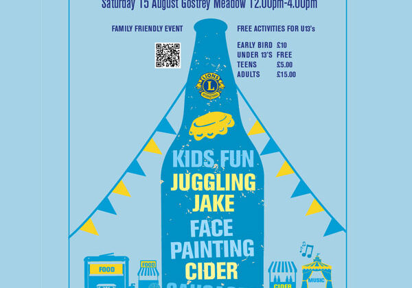 4 Adult Tickets to Cider & Sausage 2027