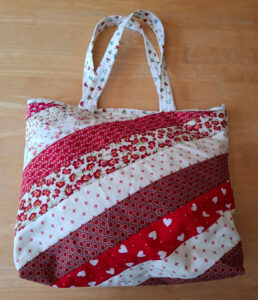 Handmade Quilted Tote Bag