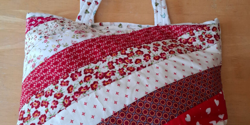 Handmade Quilted Tote Bag